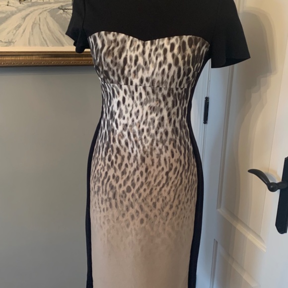 DKNY Animal print dress, size 8 - Picture 2 of 3
